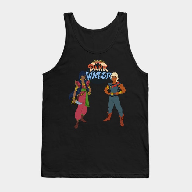 Pirates of Dark Water Tula and Ren Tank Top by GoneawayGames